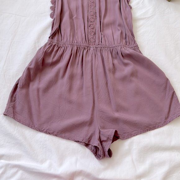 Romper, mauve, pink, purple, size XS - Picture 3 of 11